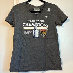 NEW Florida Panthers Stanley Cup Champions Tee